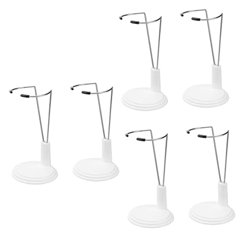 INOOMP 6 Stück Puppenstützrahmen Puppenhalterung Unterstützung Actionfigur Display Kleiner Durchsichtiger Puppenständer Figurenständer Puppenmodellständer Puppenstützständer von INOOMP