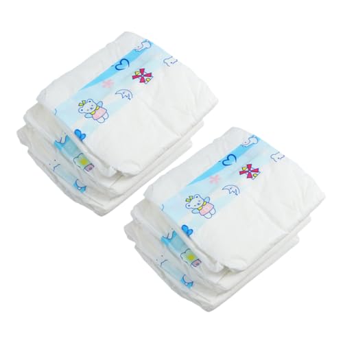INOOMP 6 Stück Puppenwindelspielzeug Puppenwindeln Babypuppe Mini klein Windeln für Puppe verkleiden Zubehör tun so, DASS sie Spielzeugwindeln Plastik Blau INOOMP 6 Stück Puppenwindelspielzeug Puppenwindeln Babypuppe Mini klein Windeln für Puppe verkleiden Zubehör tun so, DASS sie Spielzeugwindeln Plastik Blau von INOOMP