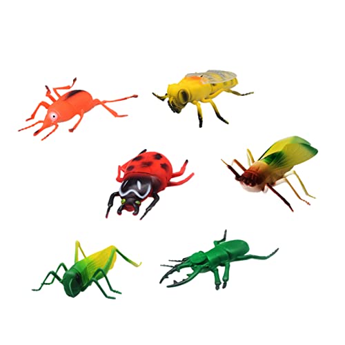 INOOMP 6 Stück Simulation Insektenspielzeug Marienkäferspielzeug Kinderspielzeug Gefälschte Modellfiguren Realistische Figuren Spielzeugfiguren Spielzeugfiguren Realistisches INOOMP 6 Stück Simulation Insektenspielzeug Marienkäferspielzeug Kinderspielzeug Gefälschte Modellfiguren Realistische Figuren Spielzeugfiguren Spielzeugfiguren Realistisches von INOOMP