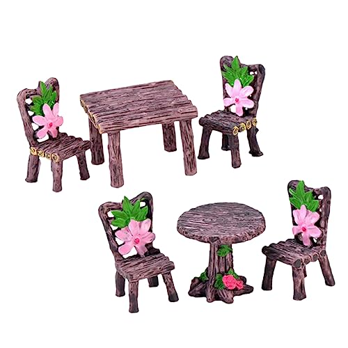 INOOMP 6 Stück Simulierte Tisch- Und Stuhlverzierungen Hausmöbel Mini-Tisch Puppenstubenmöbel Zubehör Mini Möbel Märchengartentisch Kindermöbel Winzige Möbel Harz Coffee Zufällige Farbe INOOMP 6 Stück Simulierte Tisch- Und Stuhlverzierungen Hausmöbel Mini-Tisch Puppenstubenmöbel Zubehör Mini Möbel Märchengartentisch Kindermöbel Winzige Möbel Harz Coffee Zufällige Farbe von INOOMP