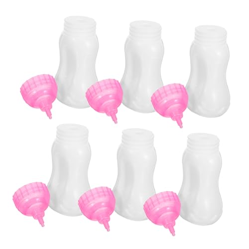 INOOMP 6 Stück Teiliges Mini Puppenflaschen Leere Milchflasche für Puppenhäuser Kreative Rollenspiele Sicher und Langlebig für Ab Jahren INOOMP 6 Stück Teiliges Mini Puppenflaschen Leere Milchflasche für Puppenhäuser Kreative Rollenspiele Sicher und Langlebig für Ab Jahren von INOOMP