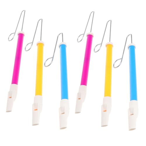 INOOMP 6 Stück du Flöte interessante Instrumente pfeifen Party Whistleblower Kleinkindpfeife Pfeifenspielzeug Zugpfeife für lustige Instrumente Plastik INOOMP 6 Stück du Flöte interessante Instrumente pfeifen Party Whistleblower Kleinkindpfeife Pfeifenspielzeug Zugpfeife für lustige Instrumente Plastik von INOOMP