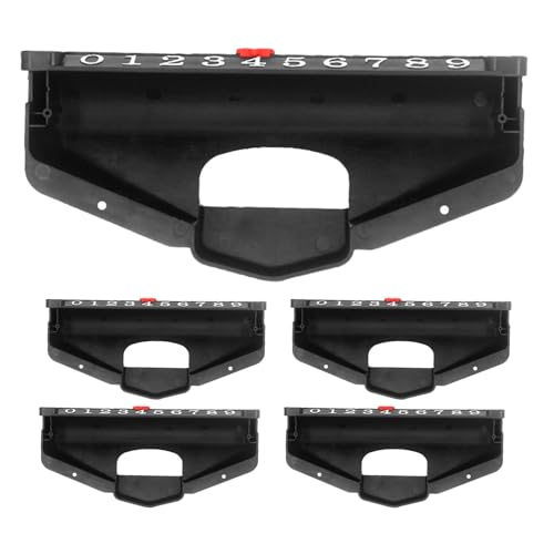 INOOMP 6 stücke Tisch Hockey Zähler Air Hockey Tabletop Mini Spiel Score Anzeige Desktop Sport Anzeigetafel Für Fußball Indoor Spiele Zubehör von INOOMP