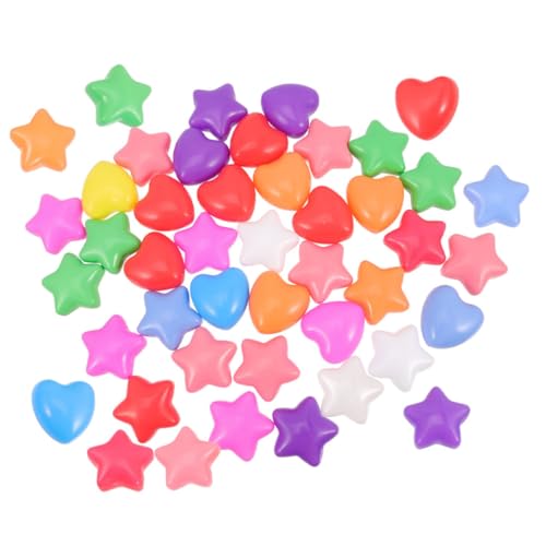 INOOMP 60 Stück Liebes Ball Fünfzüßiger Planet Sternball -Boxen -Boxen -Bälle geformte Bällebadbälle badewannenspielzeug Pool Toys for Ball Pit -Bälle Sterne Herz Bälle für Pool INOOMP 60 Stück Liebes Ball Fünfzüßiger Planet Sternball -Boxen -Boxen -Bälle geformte Bällebadbälle badewannenspielzeug Pool Toys for Ball Pit -Bälle Sterne Herz Bälle für Pool von INOOMP