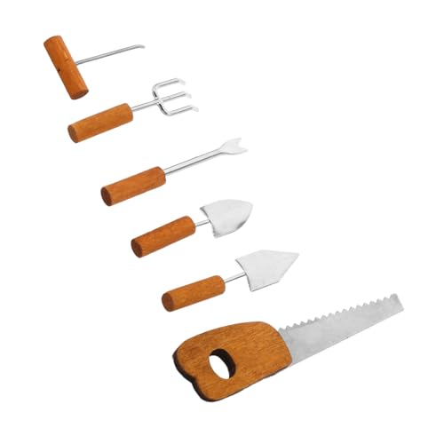 INOOMP 6er Set Simulierte Landwirtschaftliche Werkzeuge Puppenhaus Mikrolandschaft Miniatur-landschaftsdekoration Dollhouse Dekorationen Gartendeko Selber Machen Legierung INOOMP 6er Set Simulierte Landwirtschaftliche Werkzeuge Puppenhaus Mikrolandschaft Miniatur-landschaftsdekoration Dollhouse Dekorationen Gartendeko Selber Machen Legierung von INOOMP