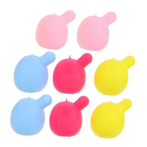 INOOMP 8 Stück Blasenblasenkern Blasen quetschen Spielzeuge Quietscher für Puppenherstellungsteile Quetschspielzeugzubehör DIY-Squeeze Puppenblasen PVC INOOMP 8 Stück Blasenblasenkern Blasen quetschen Spielzeuge Quietscher für Puppenherstellungsteile Quetschspielzeugzubehör DIY-Squeeze Puppenblasen PVC von INOOMP