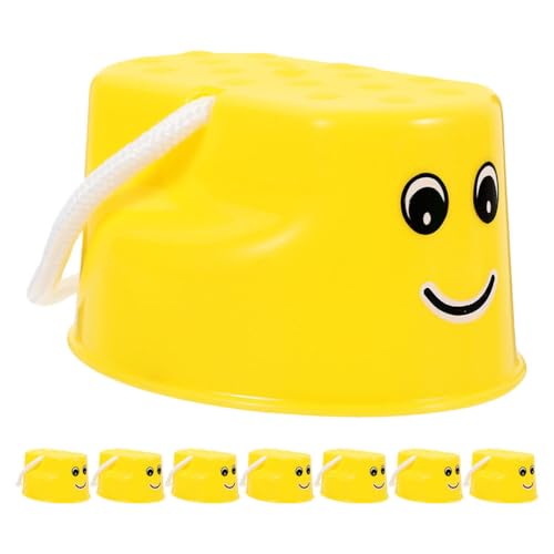 INOOMP 8 Stück Stelzen für Kinder: Eimerstelzen, Stepping-Balance-Spielzeug, Kunststoff, Balancing Walking Cups für Kinder, Gleichgewichtstraining, Entwicklungsspielzeug INOOMP 8 Stück Stelzen für Kinder: Eimerstelzen, Stepping-Balance-Spielzeug, Kunststoff, Balancing Walking Cups für Kinder, Gleichgewichtstraining, Entwicklungsspielzeug von INOOMP