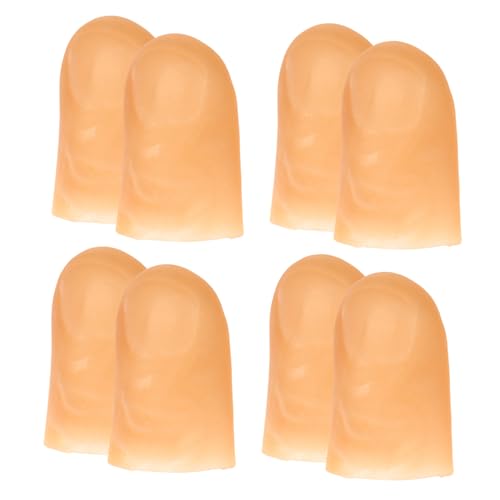 INOOMP 8 Stück Teiliges Blinkende Daumenlichter Farbige Fingerlichter für Magische Aufführungen und Partys für Erwachsene Bequemes Tragegefühl aus Sicherem INOOMP 8 Stück Teiliges Blinkende Daumenlichter Farbige Fingerlichter für Magische Aufführungen und Partys für Erwachsene Bequemes Tragegefühl aus Sicherem von INOOMP