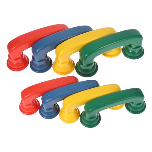 INOOMP 8 Stück Telefonhörer Winziges Telefon Flüstertelefon Telefon Sprachtherapie Altes Schultelefon Handy Simulation Hörermodell Kunststoff von INOOMP