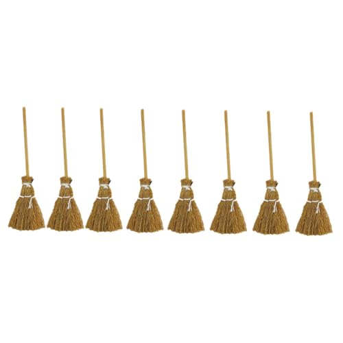 INOOMP 8 Teiliges Puppenhaus Zubehör Mini Besen Ornament Hexenbesen Hexenbesen Zum Aufhängen Heimdekoration Hexenbesen Miniatur Besen Haushaltsdekor Stroh Weicher Besen INOOMP 8 Teiliges Puppenhaus Zubehör Mini Besen Ornament Hexenbesen Hexenbesen Zum Aufhängen Heimdekoration Hexenbesen Miniatur Besen Haushaltsdekor Stroh Weicher Besen von INOOMP