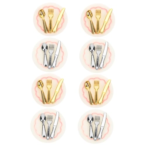 INOOMP 8Er Set Mini Modell Spielzeugküche Puppenhauszubehör Puppenhauszubehör Besteck Löffel Servierutensilien Mini Utensilien Miniaturteller Puppenhaus Dekorationszubehör INOOMP 8Er Set Mini Modell Spielzeugküche Puppenhauszubehör Puppenhauszubehör Besteck Löffel Servierutensilien Mini Utensilien Miniaturteller Puppenhaus Dekorationszubehör von INOOMP