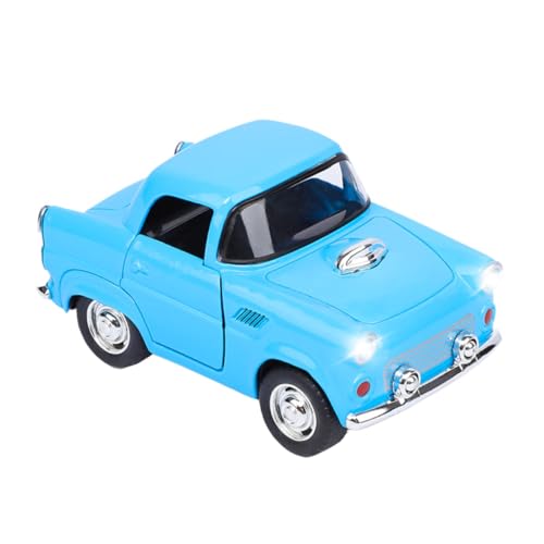 INOOMP Automodell Zurückziehen Pull-Back-fahrzeugmodell Technisches Entzückendes Autospielzeug Fahrzeug Mini-Auto- Legierung Blue von INOOMP