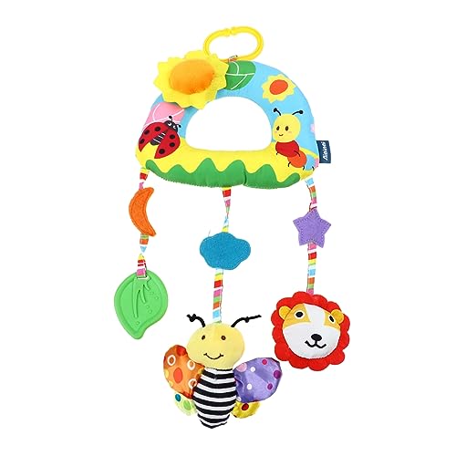 INOOMP Babyspielzeug 0-6 Monate hängende Babyspielzeuge Autositzspielzeug für Babys Babyspielzeug 0-3 Monate Kinderwagenspielzeug Säuglingsspielzeug 0-3 Monate Tuch Gelb INOOMP Babyspielzeug 0-6 Monate hängende Babyspielzeuge Autositzspielzeug für Babys Babyspielzeug 0-3 Monate Kinderwagenspielzeug Säuglingsspielzeug 0-3 Monate Tuch Gelb von INOOMP