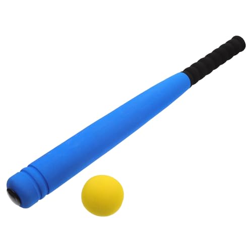 INOOMP Baseballschläger-Spielzeug Schaumstoff-Baseballspielzeug Blau Leichter Baseballschläger Baseball Für Outdoor-Sportarten Mit Ball In Zufälliger Farbe von INOOMP
