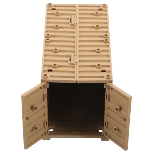 INOOMP Bausteinzubehör Kleine Mini Bausteine Behälter Militärische Bausteine Szenenspielzeug Kinderszenenspielzeug Bauspielzeug Kindermodellspielzeug Elfenbeinfarbener Kunststoff INOOMP Bausteinzubehör Kleine Mini Bausteine Behälter Militärische Bausteine Szenenspielzeug Kinderszenenspielzeug Bauspielzeug Kindermodellspielzeug Elfenbeinfarbener Kunststoff von INOOMP
