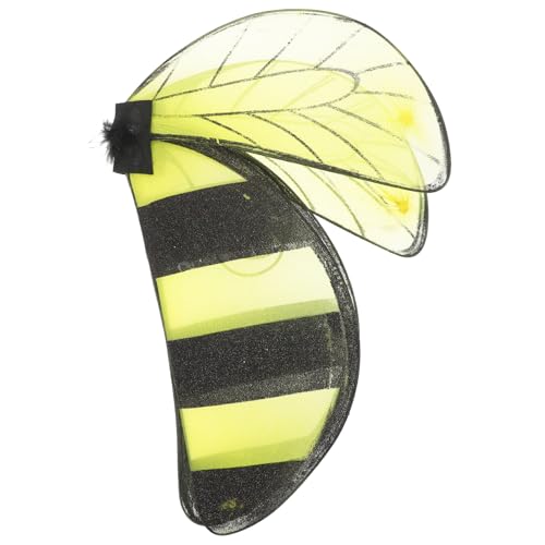 INOOMP Bienenschmetterlingsflügel Zubehör Bienenflügelkostüm Fee Kostüm Party Schmetterlingsflügel für Cosplay-Flügel-Requisite für Nylon INOOMP Bienenschmetterlingsflügel Zubehör Bienenflügelkostüm Fee Kostüm Party Schmetterlingsflügel für Cosplay-Flügel-Requisite für Nylon von INOOMP