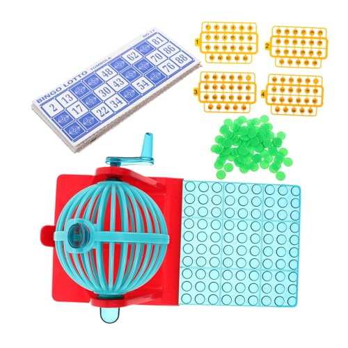 INOOMP Bingo- -Maschine lustiges Tischspiel Spiel Verbesserung von Emotionsspielzeug kleine lotteriemaschine für Party -Spielautomat Bingo-Maschine Papier INOOMP Bingo- -Maschine lustiges Tischspiel Spiel Verbesserung von Emotionsspielzeug kleine lotteriemaschine für Party -Spielautomat Bingo-Maschine Papier von INOOMP