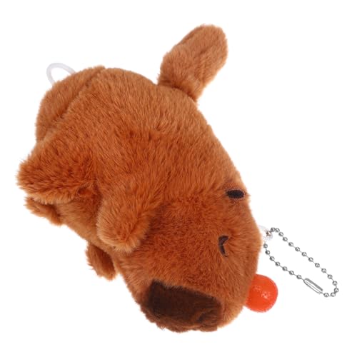 INOOMP Cartoon Capybara Kuscheltier Niedliches Wasser-Schwein Stofftier Hautfreundliches Plüschspielzeug Für Dekoration Von Taschen Und Schreibtischen INOOMP Cartoon Capybara Kuscheltier Niedliches Wasser-Schwein Stofftier Hautfreundliches Plüschspielzeug Für Dekoration Von Taschen Und Schreibtischen von INOOMP