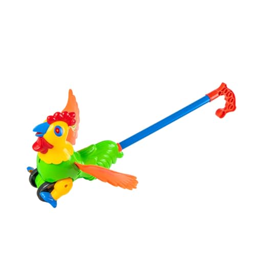 INOOMP Cartoon Lauflernhilfe mit Hahn Design Farbenfroher Schieberwagen für Kleinkinder Fördert Gleichgewicht und Koordination für Spielerisches Lernen INOOMP Cartoon Lauflernhilfe mit Hahn Design Farbenfroher Schieberwagen für Kleinkinder Fördert Gleichgewicht und Koordination für Spielerisches Lernen von INOOMP
