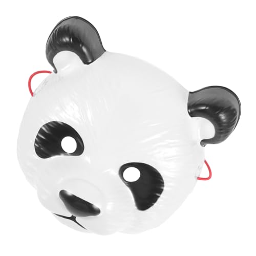 INOOMP Cartoon Panda Maske für Halloween Partys Lustige Tiermaske aus Stabilem Material Wiederverwendbar Dekorativ für Geburtstagsfeiern und Anlässe Niedliches Design für Lebendige INOOMP Cartoon Panda Maske für Halloween Partys Lustige Tiermaske aus Stabilem Material Wiederverwendbar Dekorativ für Geburtstagsfeiern und Anlässe Niedliches Design für Lebendige von INOOMP