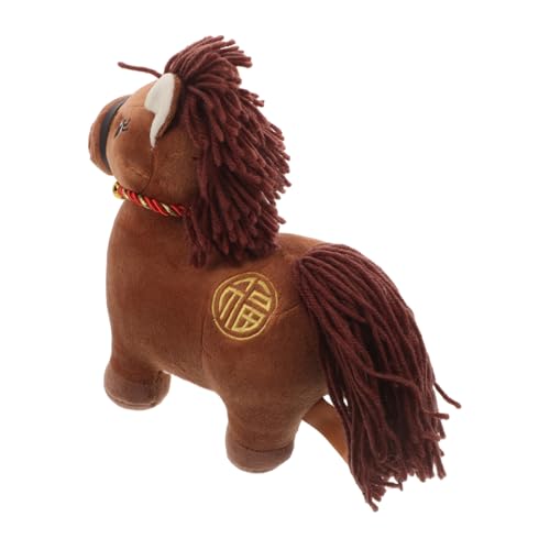 INOOMP Chinesisches Pferd Plüsch 2026 Kuscheltier Plüsch Chinesische Neujahrsdekoration Maskottchen Puppe Plüschtiere Für Frühlingsfest Bett Tischdekoration INOOMP Chinesisches Pferd Plüsch 2026 Kuscheltier Plüsch Chinesische Neujahrsdekoration Maskottchen Puppe Plüschtiere Für Frühlingsfest Bett Tischdekoration von INOOMP