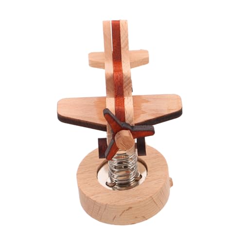 INOOMP DIY Holz Flugzeug Modell Spring Swing Airplane Kit Für Junge Mädchen Handgefertigtes Modell Für Auto-Dashboard Kreatives Bastelset Für Familien Und Miniatur Dekoration INOOMP DIY Holz Flugzeug Modell Spring Swing Airplane Kit Für Junge Mädchen Handgefertigtes Modell Für Auto-Dashboard Kreatives Bastelset Für Familien Und Miniatur Dekoration von INOOMP