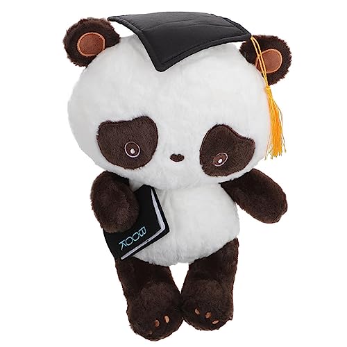INOOMP Doktor Panda Puppe Plüsch Ausgestopft Winzig Pandaspielzeug Kuscheltiere Panda Süßes Stofftier Panda Stickig Großes Panda-stofftier Panda-Figur Pp Baumwolle INOOMP Doktor Panda Puppe Plüsch Ausgestopft Winzig Pandaspielzeug Kuscheltiere Panda Süßes Stofftier Panda Stickig Großes Panda-stofftier Panda-Figur Pp Baumwolle von INOOMP