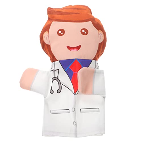 INOOMP Doktorhandpuppe Puppen für Interaktive Puppenspielpuppen Fingerpuppen Kindergeschichten Fingerpuppe Fingerspielzeug PP Baumwolle INOOMP Doktorhandpuppe Puppen für Interaktive Puppenspielpuppen Fingerpuppen Kindergeschichten Fingerpuppe Fingerspielzeug PP Baumwolle von INOOMP