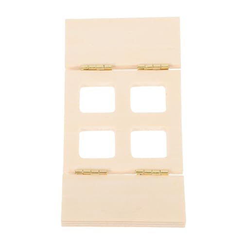 INOOMP Doll House Scharniertfenster Rollenspielfenster Puppenhaus-möbelfenster Simulationsfenster Für Puppenhaus Miniaturfenster Miniatur-puppenhauszubehör Mini-Dekoration Beige Holz INOOMP Doll House Scharniertfenster Rollenspielfenster Puppenhaus-möbelfenster Simulationsfenster Für Puppenhaus Miniaturfenster Miniatur-puppenhauszubehör Mini-Dekoration Beige Holz von INOOMP