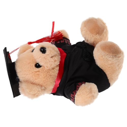 INOOMP Dr. Bärenpuppe Bär der Abschlusssaison Mädchen Highschool-Abschlussbär Abschluss-Cartoon-Bär Diplom-Bär abschluss ausgestopfter bär Stofftierbär PP Baumwolle INOOMP Dr. Bärenpuppe Bär der Abschlusssaison Mädchen Highschool-Abschlussbär Abschluss-Cartoon-Bär Diplom-Bär abschluss ausgestopfter bär Stofftierbär PP Baumwolle von INOOMP