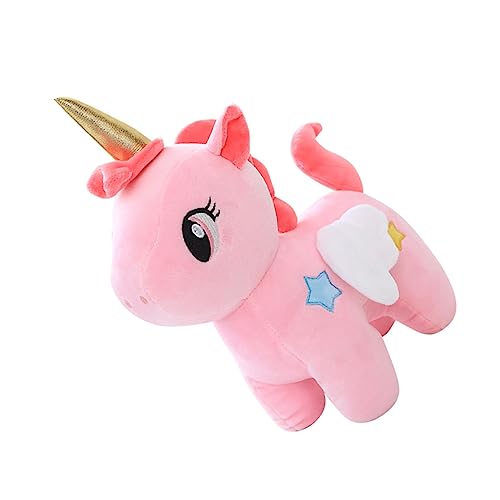 INOOMP Einhornpuppe Süßes Plüsch Einhorn Kuscheltiere Plüsch Kuscheltier Einhorn Überwurf Kindergeschenke Weihnachtsplüschtiere Einhorn Plüschtiere Rosa von INOOMP