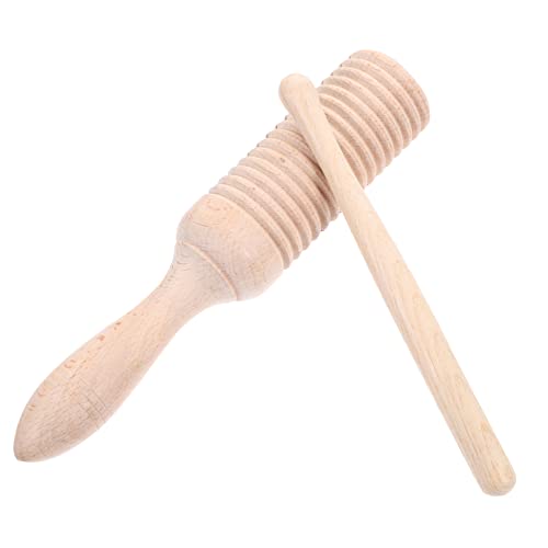 INOOMP Einzelnes Fass Musikinstrumente Percussion-Block -Instrumente Musical Guiro-Instrument Trommel Kindertrommel Musikspielzeug Kleinkind Musikinstrument Holz INOOMP Einzelnes Fass Musikinstrumente Percussion-Block -Instrumente Musical Guiro-Instrument Trommel Kindertrommel Musikspielzeug Kleinkind Musikinstrument Holz von INOOMP