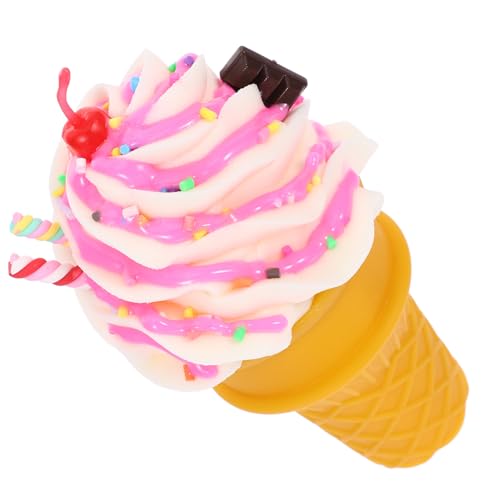 INOOMP Eismodell realistisch Nachtisch am Stiel klein lebensechte Eiscrememodelle gefälschtes Eisspielzeug gefälschte Eiscreme-Requisiten gefälschtes Dessertmodell PVC INOOMP Eismodell realistisch Nachtisch am Stiel klein lebensechte Eiscrememodelle gefälschtes Eisspielzeug gefälschte Eiscreme-Requisiten gefälschtes Dessertmodell PVC von INOOMP