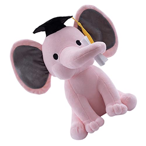 INOOMP Elefant Puppe Abschluss Ihr Elefant Plüsch Ausgestopft Plüsch-abschlusselefant Knuddelig Abschlusspuppe Elefantplüsch Abschluss Plüschtier Schule Rosa Stoff INOOMP Elefant Puppe Abschluss Ihr Elefant Plüsch Ausgestopft Plüsch-abschlusselefant Knuddelig Abschlusspuppe Elefantplüsch Abschluss Plüschtier Schule Rosa Stoff von INOOMP