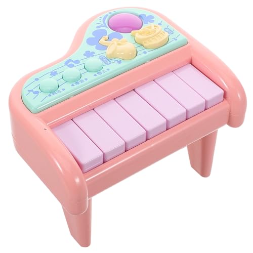INOOMP Elektronische Orgel Kleinkind Mädchen Kleinkind Instrument Lernklavier Babytastatur Klaviertastatur Musikinstrumente Für Tastatur Für Mini Klavier Rosa Kunststoff von INOOMP