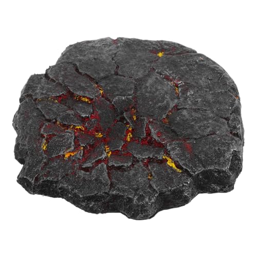 INOOMP Erde-Crack-Magma-Basis Figurenständer Basis Vulkanspielzeug Figur Stützbasis Modell-Ausstellungsplattform Sammelfigurenhalter Puppenmodellständer Harz INOOMP Erde-Crack-Magma-Basis Figurenständer Basis Vulkanspielzeug Figur Stützbasis Modell-Ausstellungsplattform Sammelfigurenhalter Puppenmodellständer Harz von INOOMP