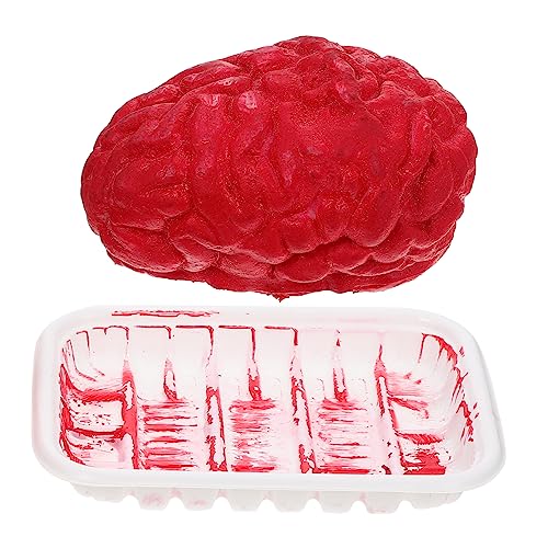 INOOMP Fake Body Organ Deko Halloween Herz Prop Realistische Horror Accessoire für Gruselige Partys und Dekorationen von INOOMP