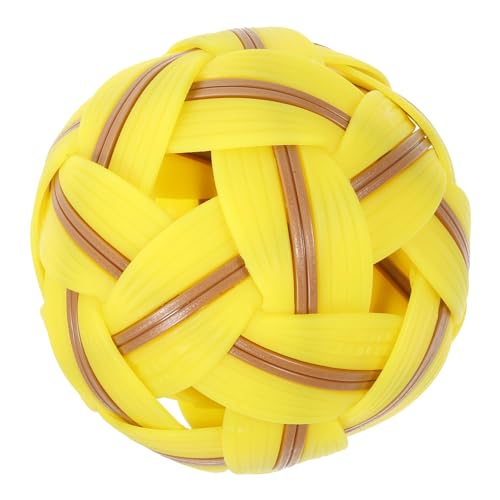 INOOMP Fujimoto - Fußball Kugelspielzeug aus Kunststoff aus gewebtem Kunststoffball im Freien Sportspielzeug aus Kunststoff Plastik Bunt INOOMP Fujimoto - Fußball Kugelspielzeug aus Kunststoff aus gewebtem Kunststoffball im Freien Sportspielzeug aus Kunststoff Plastik Bunt von INOOMP