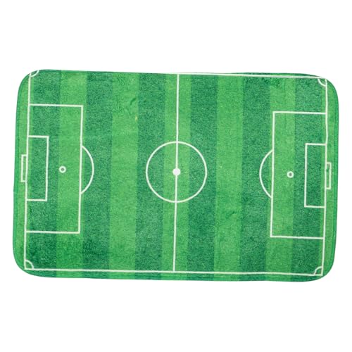 INOOMP Fußballmatte für schienbeinschoner Fussball für Fußballspieler Fingerspielzeug Fußballkinder Tischfussball Fußballplatzmatte Fußball Polyester Grün INOOMP Fußballmatte für schienbeinschoner Fussball für Fußballspieler Fingerspielzeug Fußballkinder Tischfussball Fußballplatzmatte Fußball Polyester Grün von INOOMP