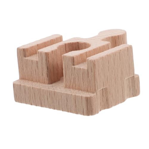 INOOMP Gleiszubehör Kurze gerade Schiene Eisenbahnbrücke Bahngleise Holz Holzautobahn Weihnachtsbaum-Bahnschienenhalterung Zugtisch aus Holz Holzbahnhof Holzstrecke Holzzüge hölzern INOOMP Gleiszubehör Kurze gerade Schiene Eisenbahnbrücke Bahngleise Holz Holzautobahn Weihnachtsbaum-Bahnschienenhalterung Zugtisch aus Holz Holzbahnhof Holzstrecke Holzzüge hölzern von INOOMP
