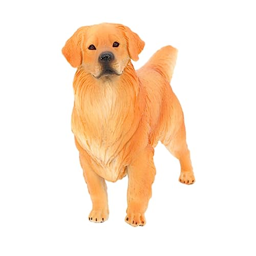 INOOMP Golden Retriever Hundemodell Golden Retriever-Figur Welpe simulierter Hund Hundefiguren für Hundefigur realistisch Hunde-Tierfiguren Plastik Orange INOOMP Golden Retriever Hundemodell Golden Retriever-Figur Welpe simulierter Hund Hundefiguren für Hundefigur realistisch Hunde-Tierfiguren Plastik Orange von INOOMP