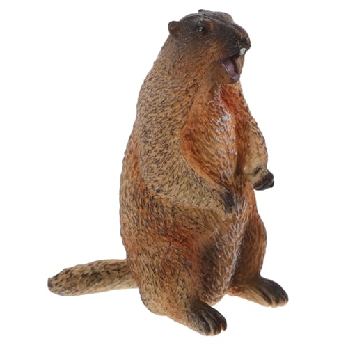 INOOMP Groundhog -Modell falscher Murmeltier künstliche Handwerk Tierfigur Tiermodellierung Groundhog Modeling Decor Miniatur-Murmeltier-Figur PVC Light Brown INOOMP Groundhog -Modell falscher Murmeltier künstliche Handwerk Tierfigur Tiermodellierung Groundhog Modeling Decor Miniatur-Murmeltier-Figur PVC Light Brown von INOOMP