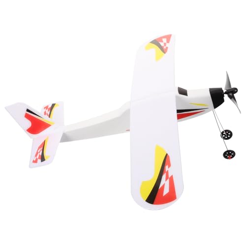 INOOMP Gummiband Betriebenes Flugzeugmodell DIY für Sekunden Fördert Hand Augen Koordination für und Partys aus Gefertigt Zufälliger Stil von INOOMP
