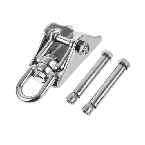 INOOMP Heavy Duty Deckenhaken Für Schaukeln Und Hängesessel Aufhängung Für Yoga Hängematte Und Installieren Drehbar Und Langlebig INOOMP Heavy Duty Deckenhaken Für Schaukeln Und Hängesessel Aufhängung Für Yoga Hängematte Und Installieren Drehbar Und Langlebig von INOOMP