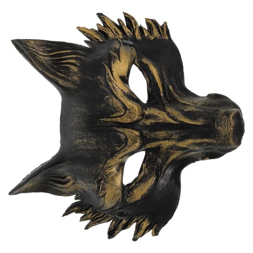 INOOMP Halloween Tier Maske Halbschicht Maske für Cosplay und Kostümparty Realistische PU Accessoire für Karneval und Festivals INOOMP Halloween Tier Maske Halbschicht Maske für Cosplay und Kostümparty Realistische PU Accessoire für Karneval und Festivals von INOOMP