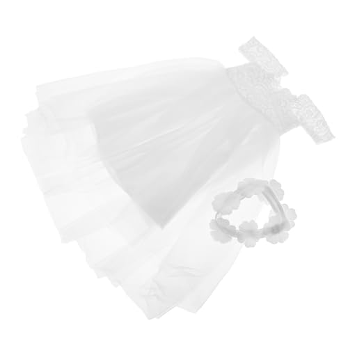 INOOMP Hochzeitskleid Prinzessin-Puppe-Kostüm- Puppenkleidung Kleid Hochzeitsgeschenkpuppen Puppenröcke Puppendekoration Kleid für Puppen Polyester Weiß INOOMP Hochzeitskleid Prinzessin-Puppe-Kostüm- Puppenkleidung Kleid Hochzeitsgeschenkpuppen Puppenröcke Puppendekoration Kleid für Puppen Polyester Weiß von INOOMP