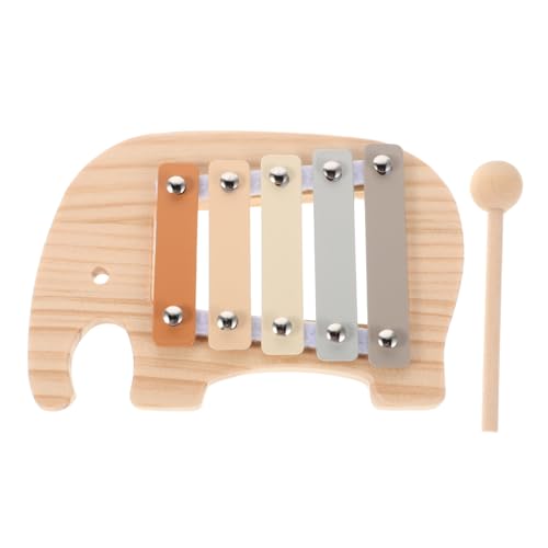 INOOMP Holzinstrumente Für Kleinkinder Xylophon Schlaginstrumente Mit Schlägel Montessori Pädagogisches Musikspielzeug von INOOMP