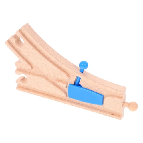 INOOMP Holzspielzeug Gleise Einzigartige Weichen für Kreative Zugszenen Robustes Holz Fördert Gedächtnis für Interaktive Spielstunden mit Kindern Ab INOOMP Holzspielzeug Gleise Einzigartige Weichen für Kreative Zugszenen Robustes Holz Fördert Gedächtnis für Interaktive Spielstunden mit Kindern Ab von INOOMP
