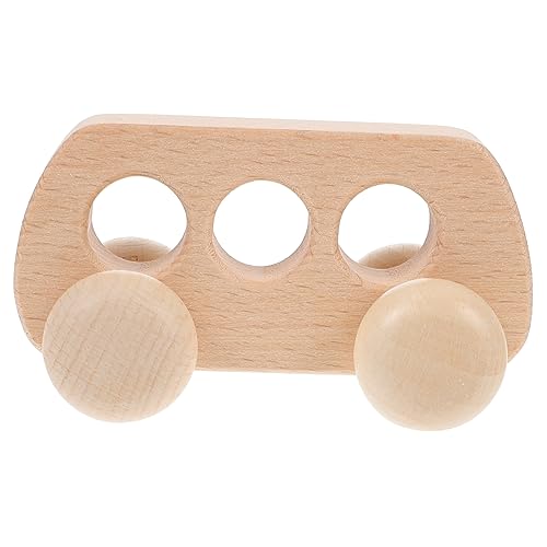 INOOMP Holzwagenspielzeug Kinderspielzeug Für Neugeborene Babys Holzauto - Push-Pull- Ziehen Kleinkindspielzeug -schiebewagen Hölzern INOOMP Holzwagenspielzeug Kinderspielzeug Für Neugeborene Babys Holzauto - Push-Pull- Ziehen Kleinkindspielzeug -schiebewagen Hölzern von INOOMP