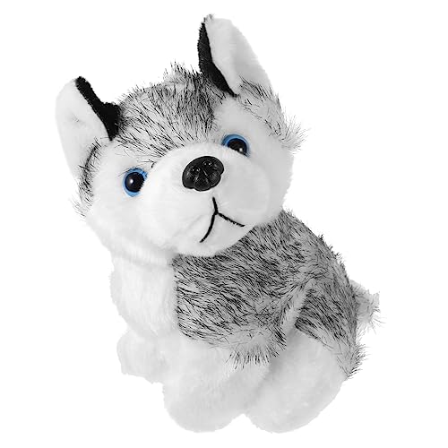 INOOMP Husky-Puppe für Hund ausgestopfter Welpe Kuscheltiere Welpe ausgestopfter Hund für Welpen Welpenspielzeug für Hund Stofftier PP Baumwolle INOOMP Husky-Puppe für Hund ausgestopfter Welpe Kuscheltiere Welpe ausgestopfter Hund für Welpen Welpenspielzeug für Hund Stofftier PP Baumwolle von INOOMP